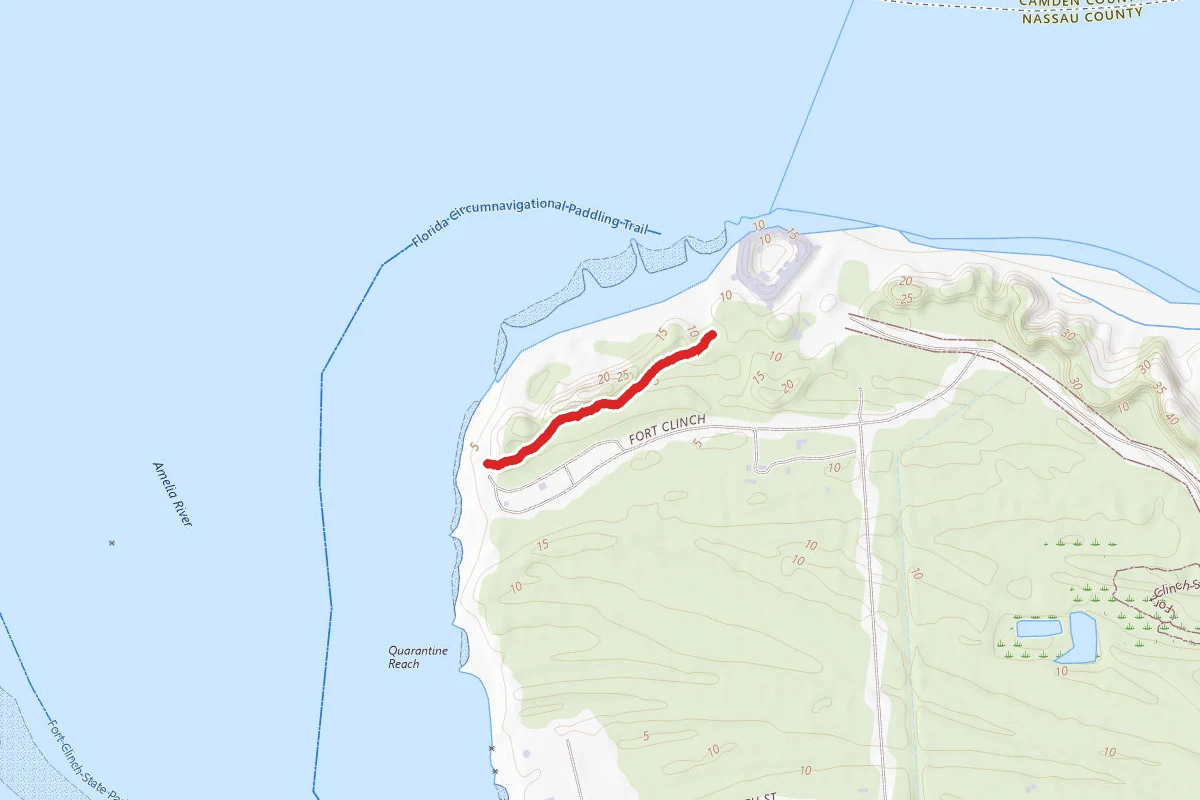 Amelia River Camping Area