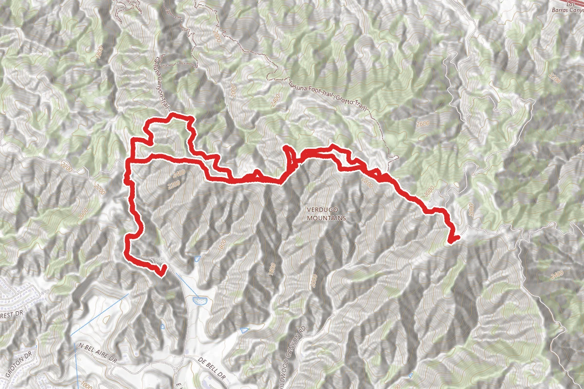 Stough Canyon Trail