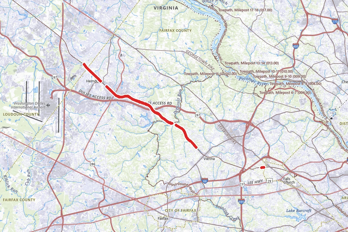 Bridle Trail - Washington and Old Dominion