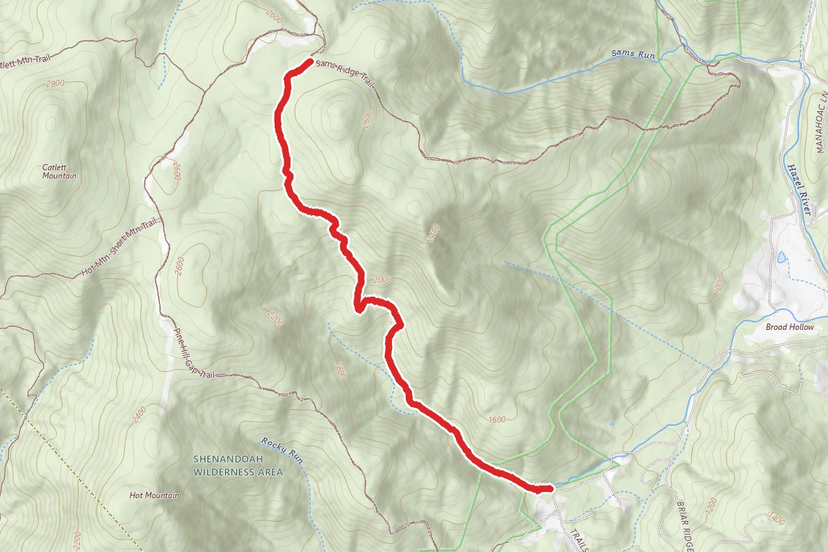 Broad Hollow Trail