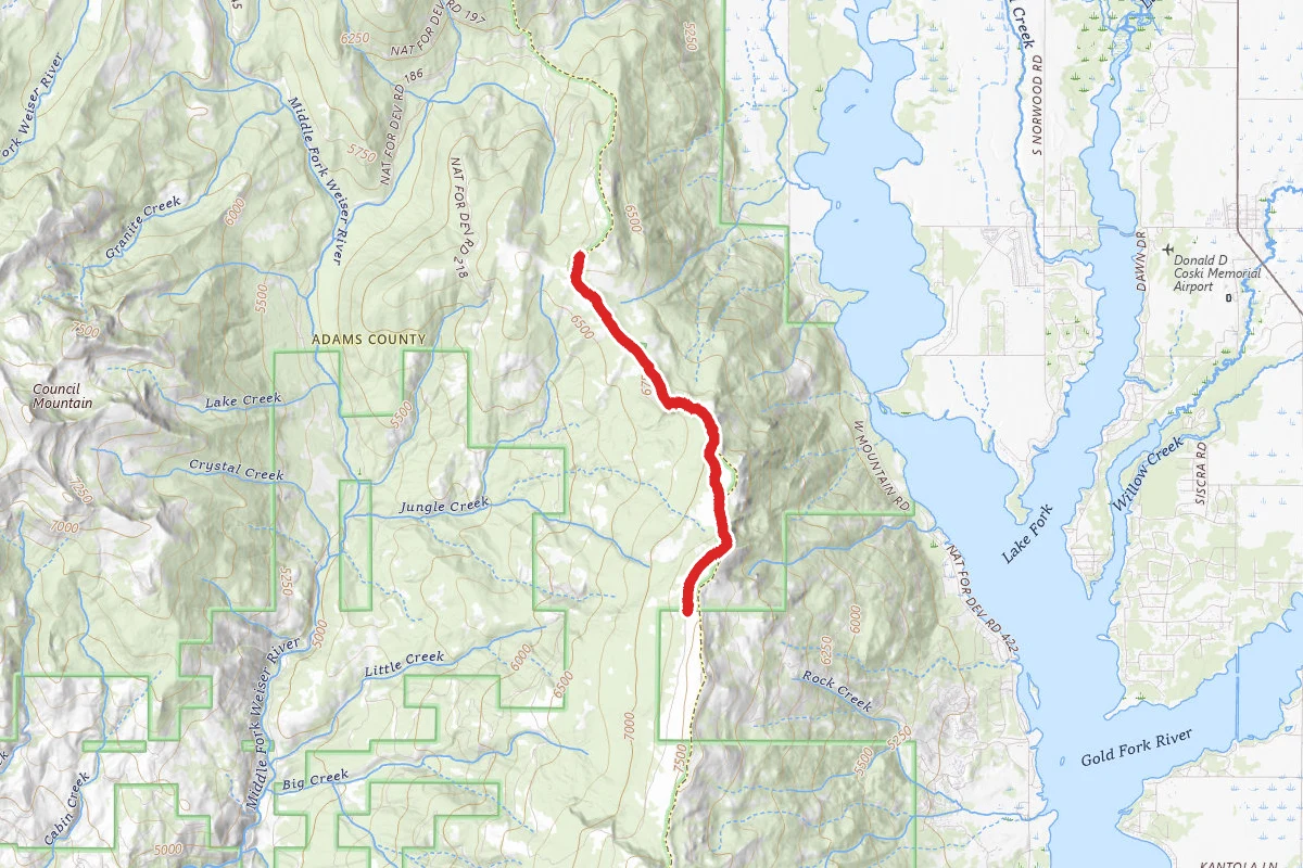 West Mtn Jeep Trail (Nfst)