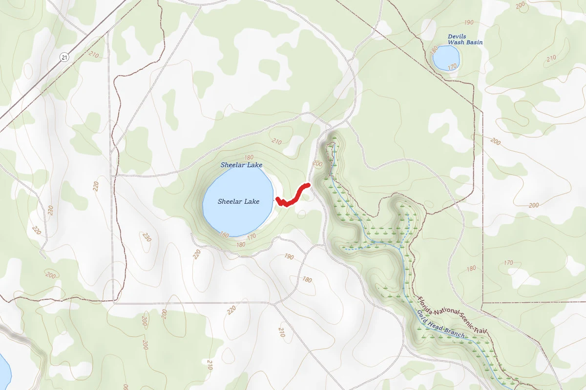 Sheeler Lake Trail