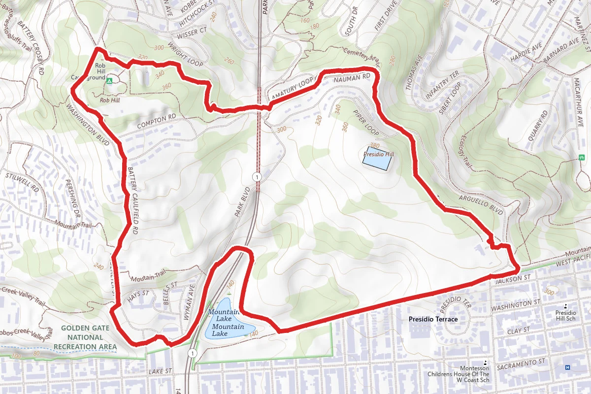 Presidio Loop Trail