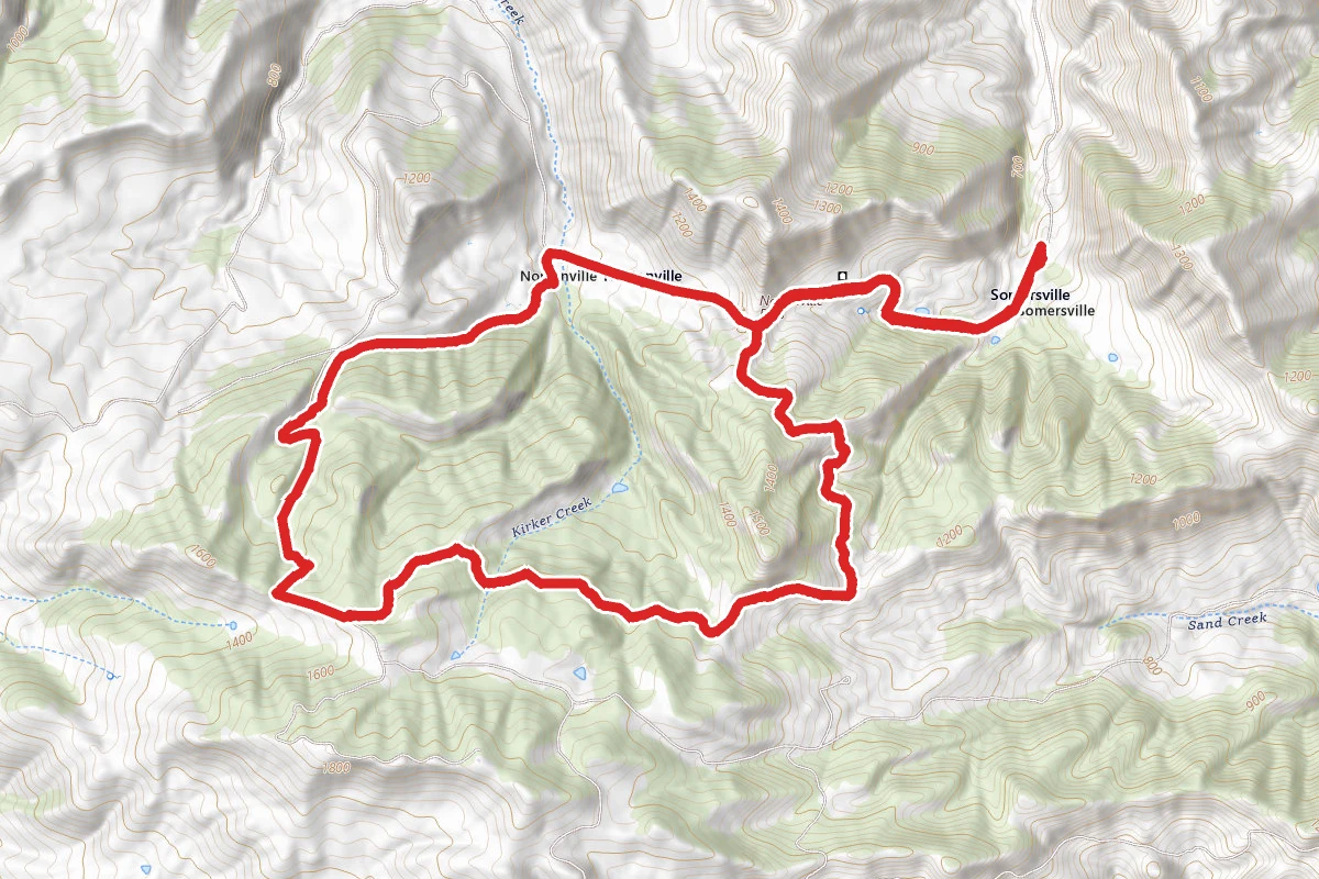 Nortonville and Black Diamond Loop