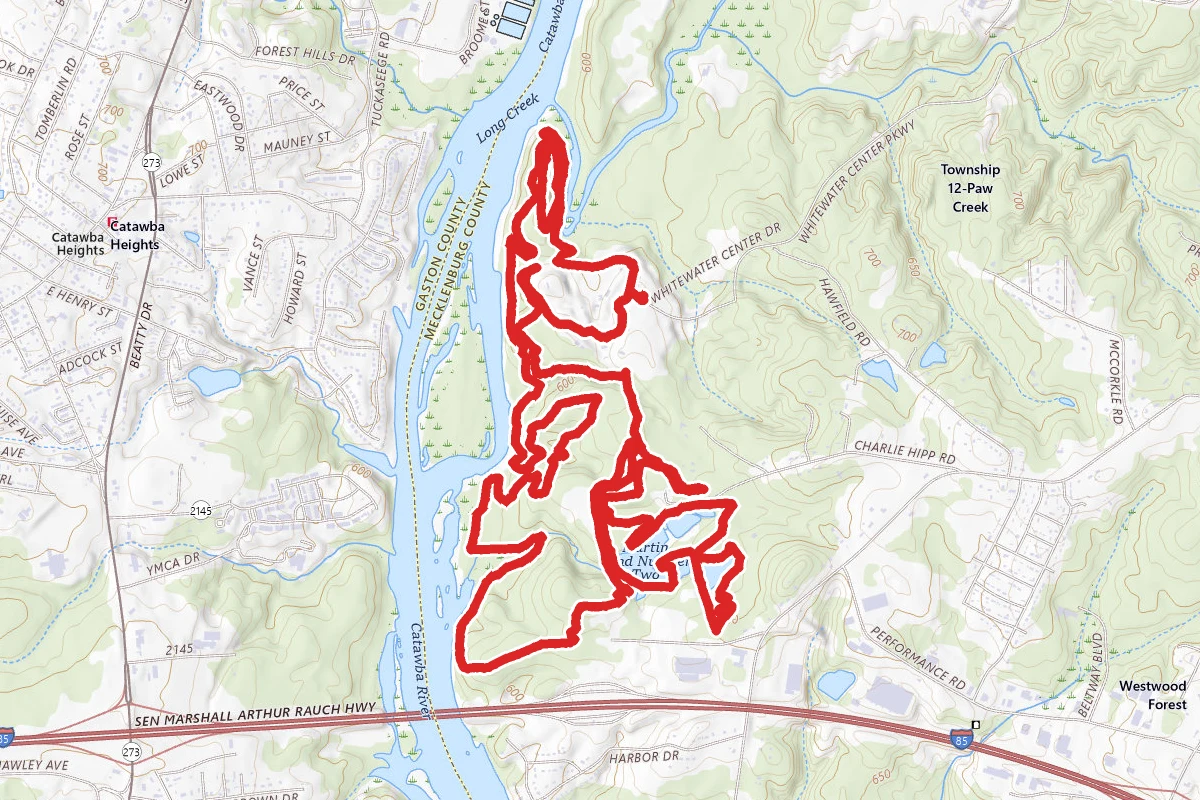 U.S. National Whitewater Center Loop