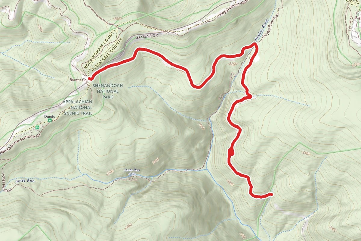 Browns Gap Road