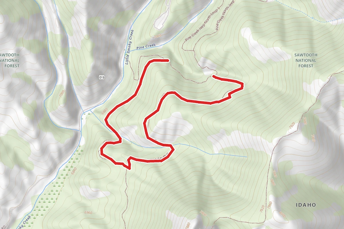 Pine Creek N Jeep South Spur