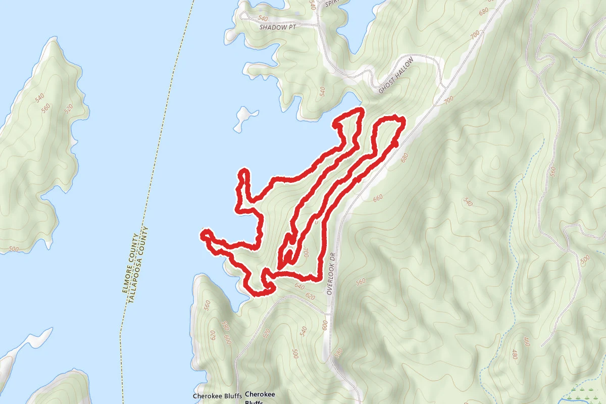 Cherokee Ridge Alpine Trail