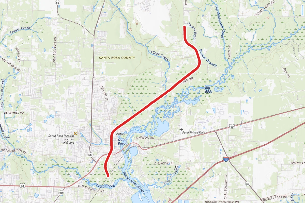Blackwater Heritage State Trail (Military Heritage Trail)