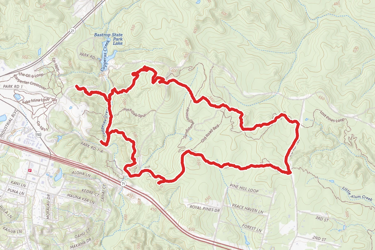Lost Pines Trail