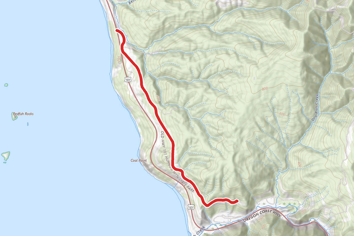 Old Coast Hwy 101 Trail