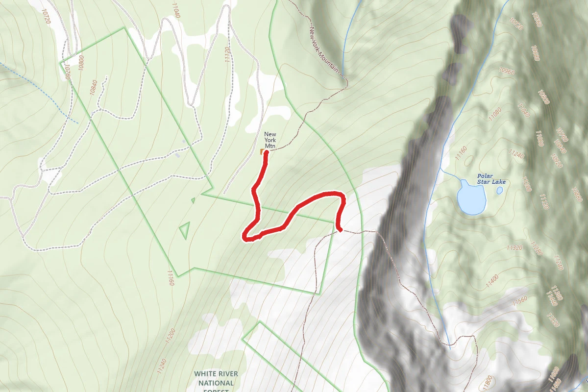 New York Mountain Trail