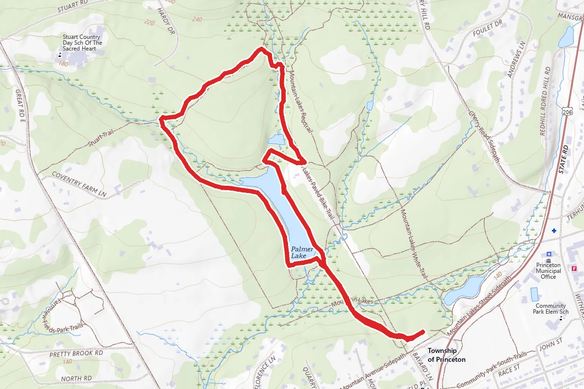 Mountain Lakes Nature Preserve Trail