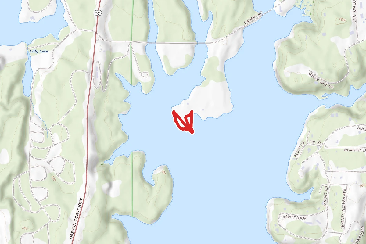 East Woahink Peninsula Trail