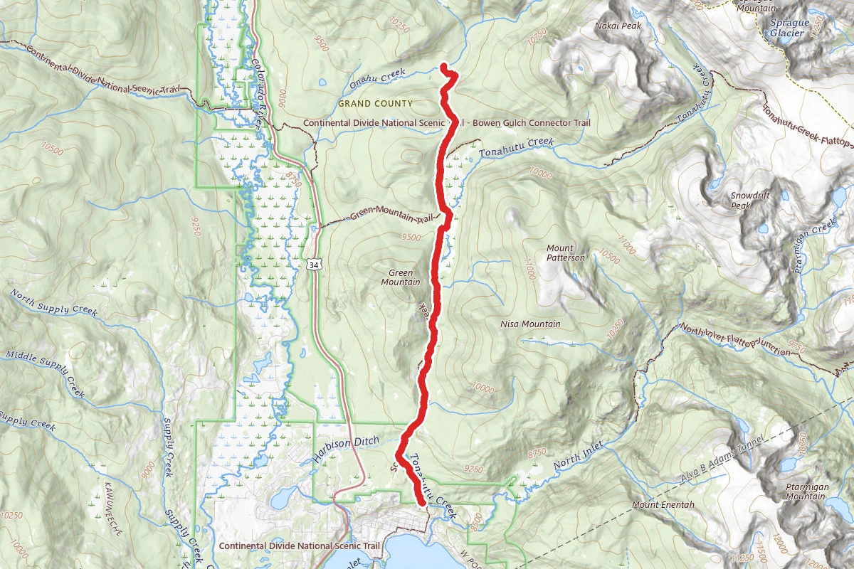 South Tonahutu/Big Meadows/Onahu Creek