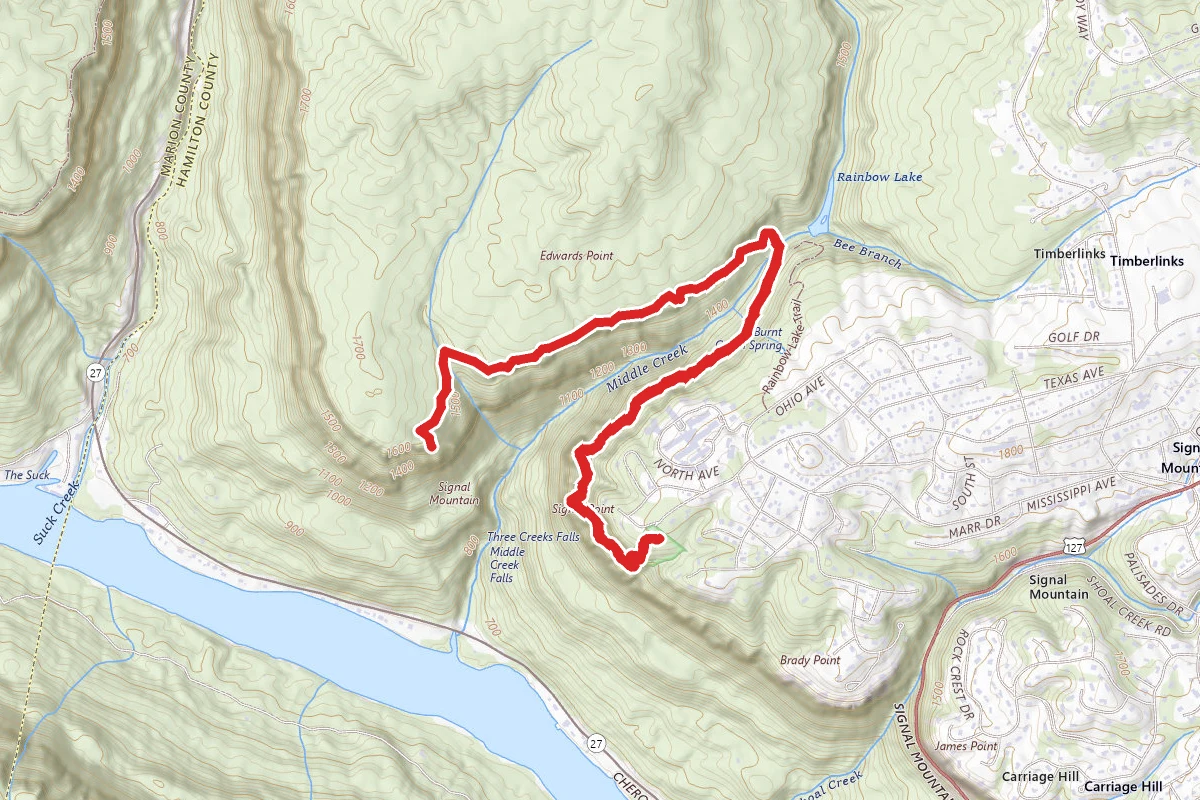 Signal Point Trail via Signal Point Park