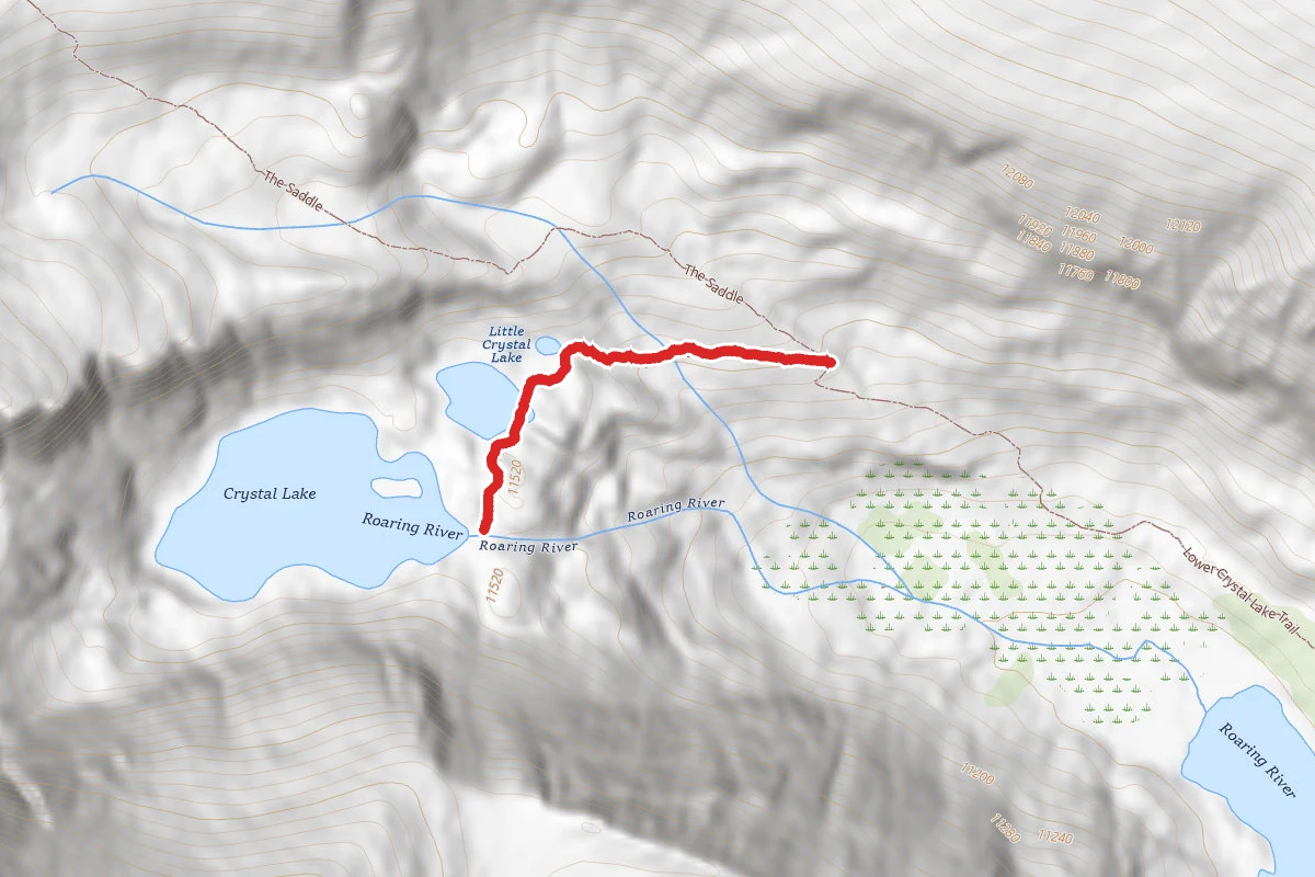 Upper Crystal Lake Trail