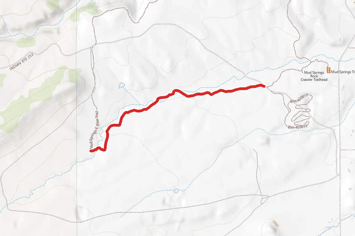 Mud Springs E-Bike Trail