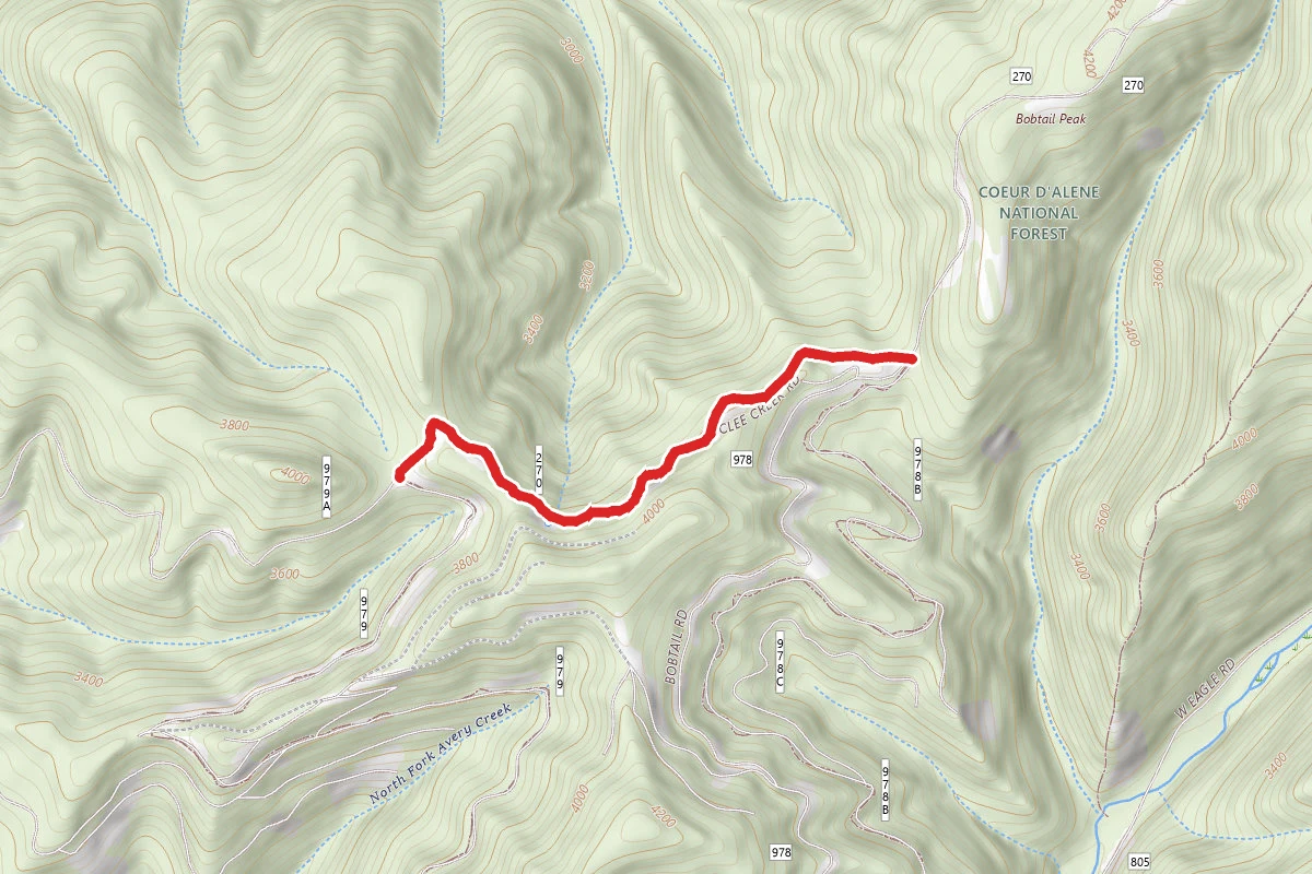 Clee Creek-Bloom Peak 4Wd