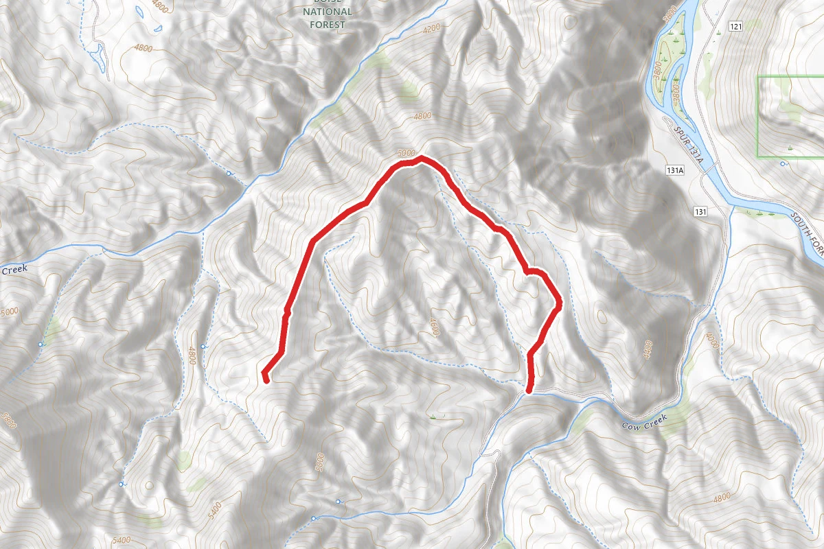 Cow Creek Jeep Trail