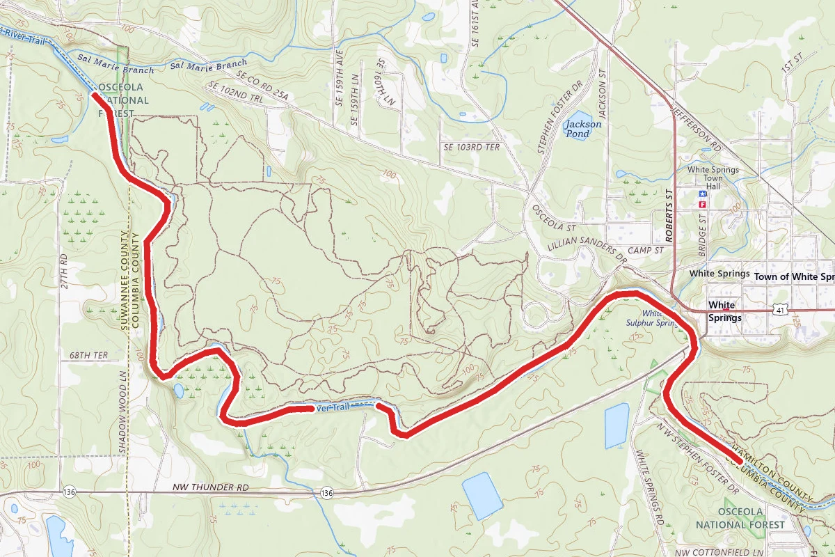 Suwannee River Wilderness Paddling Trail