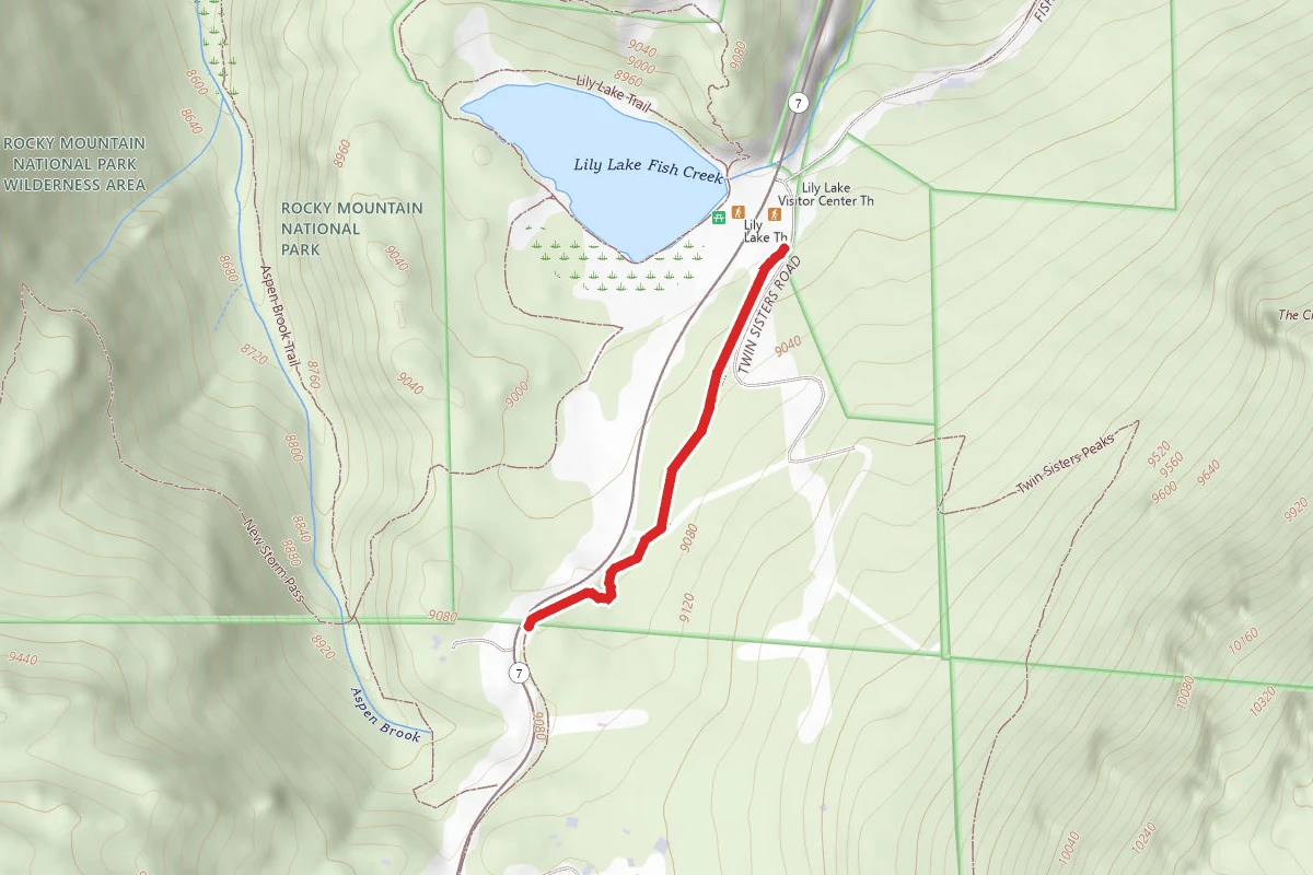Baldpate - Wind River Pass Trail route map