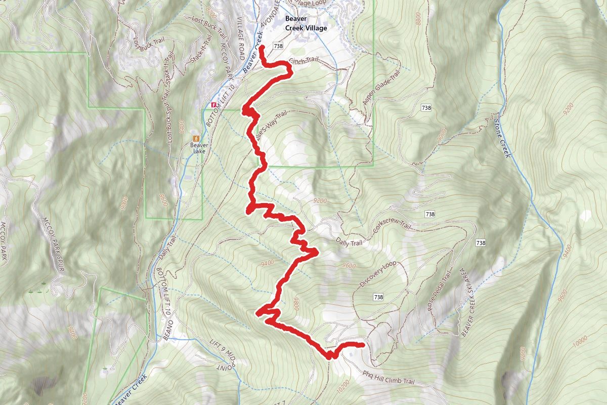 Beaver Creek Overlook Trail