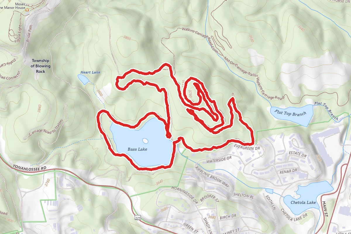 Bass Lake To Maze