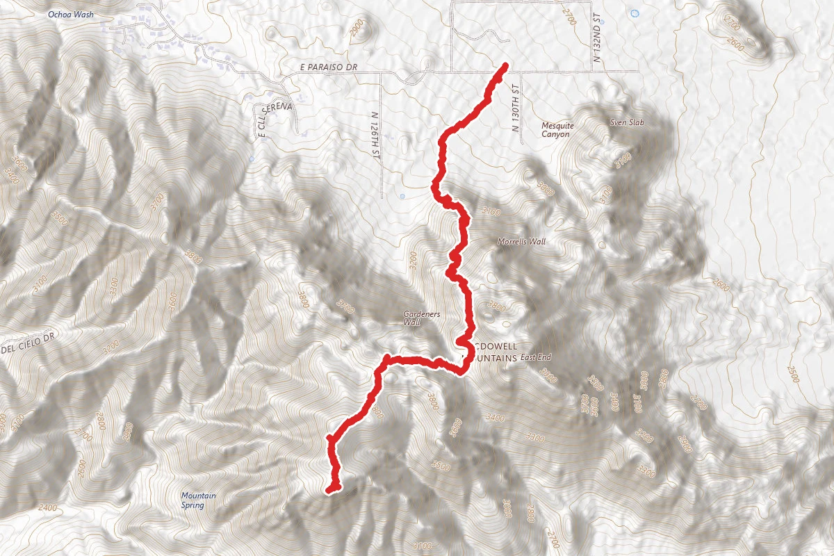 Tom's Thumb Trail to Lookout