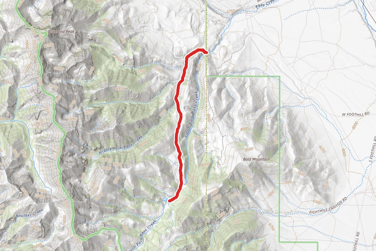 Middle Fork Pass Creek