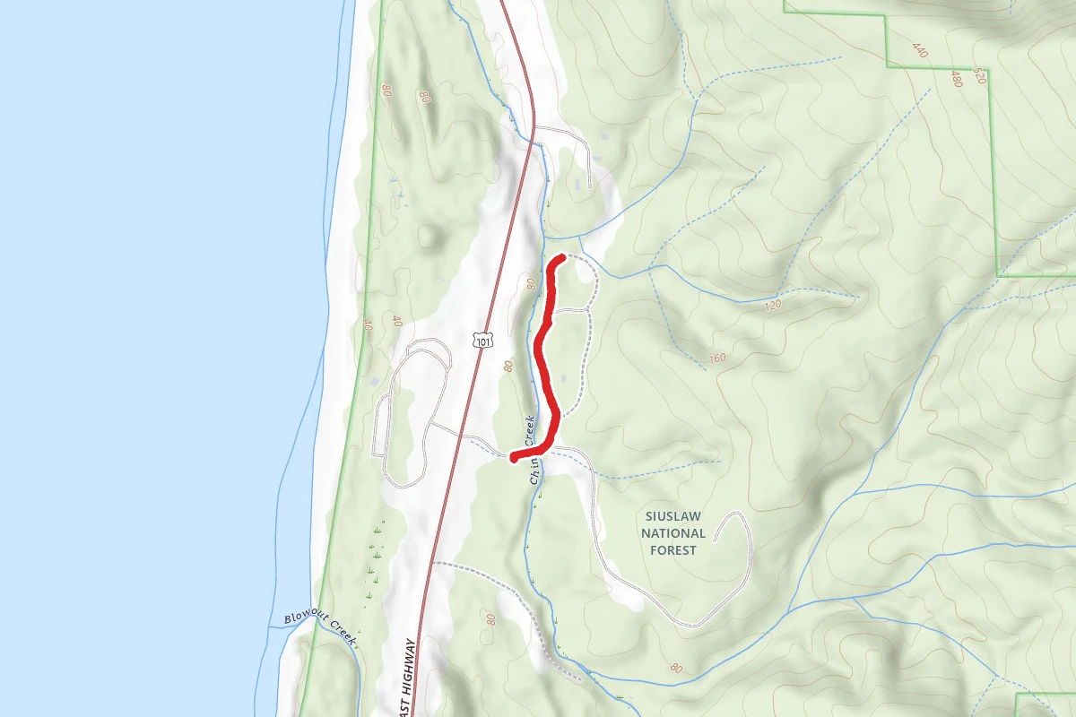 Oregon Coast Trail - Alternative Route