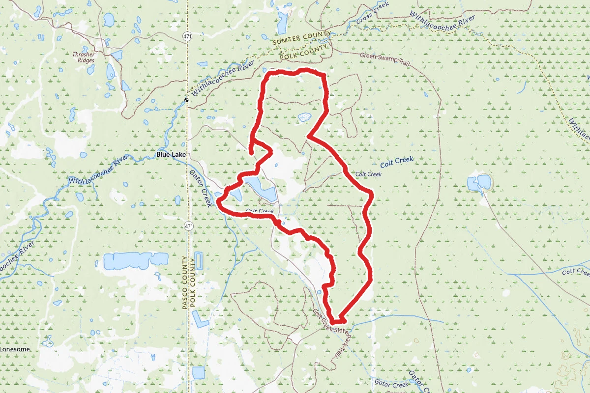 Colt Creek Main Loop
