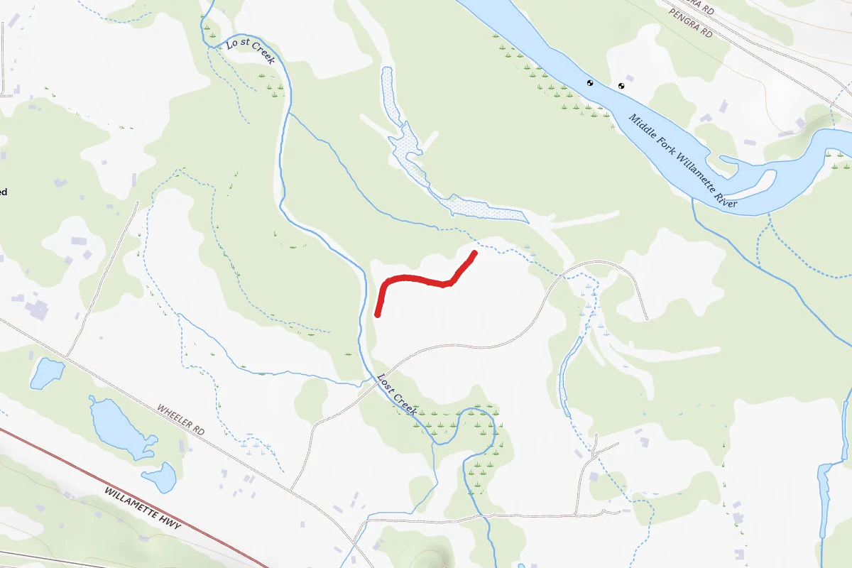 Lost Creek to Channel Lake Connector 1