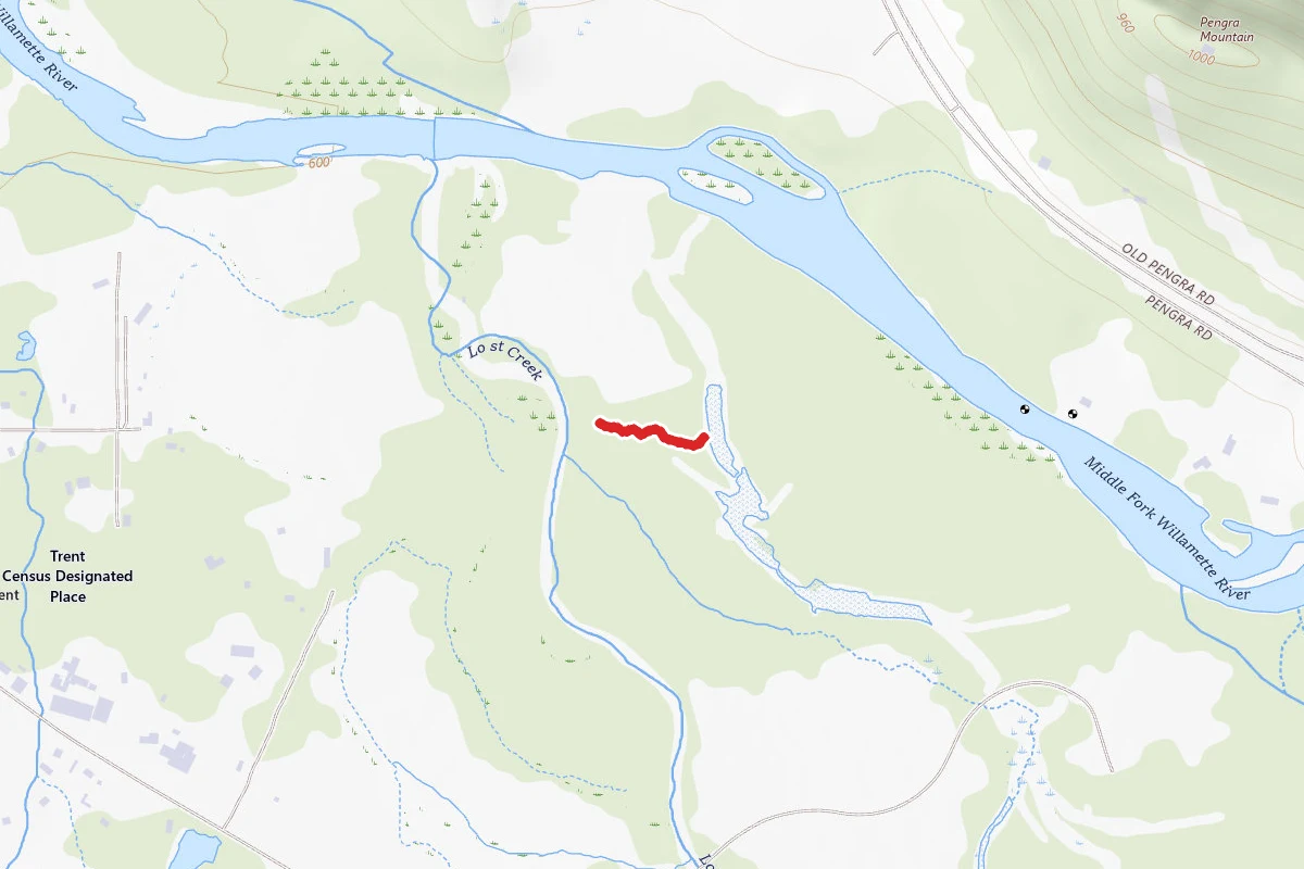 Lost Creek to Channel Lake Connector 2