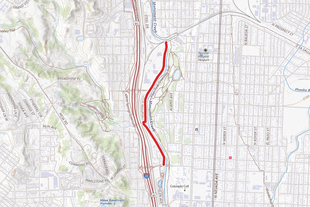 Pikes Peak Greenway Trail