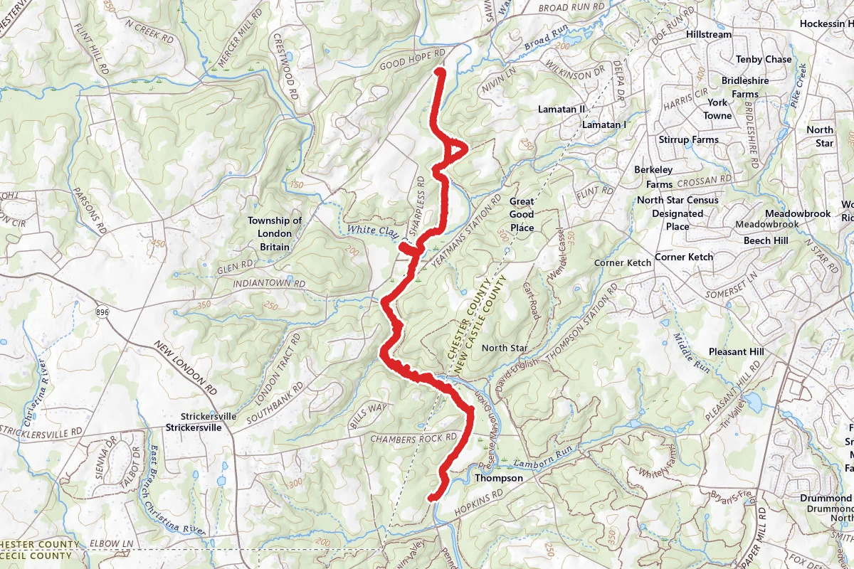 White Clay Creek Trail