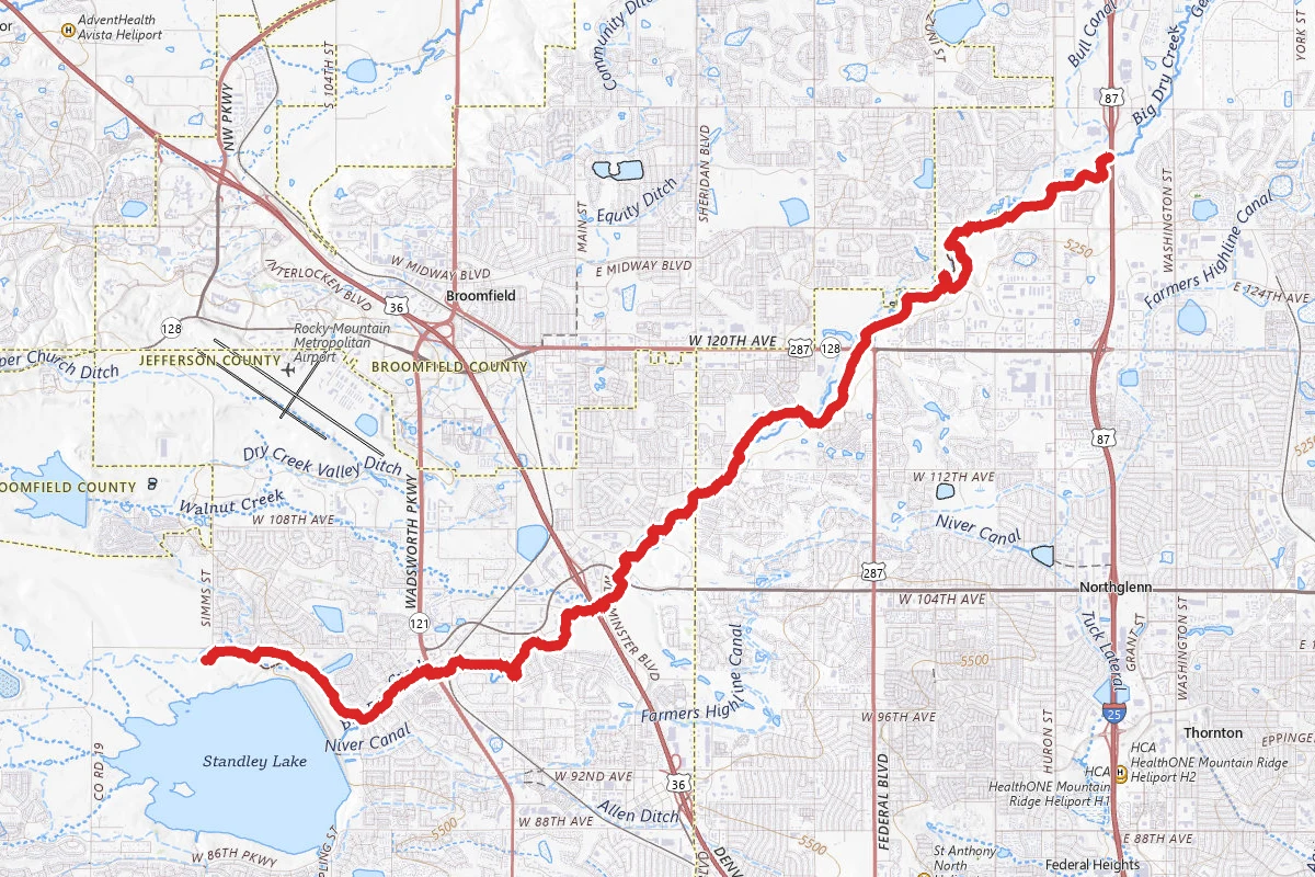 Big Dry Creek Trail
