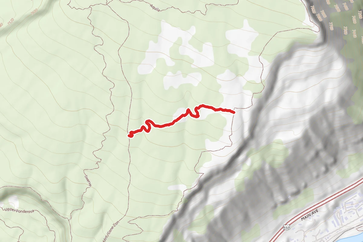 Ollos route map