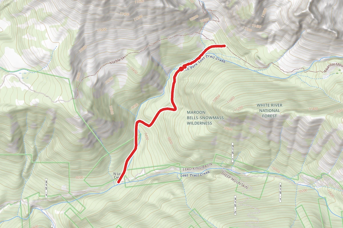 North Lost Trail