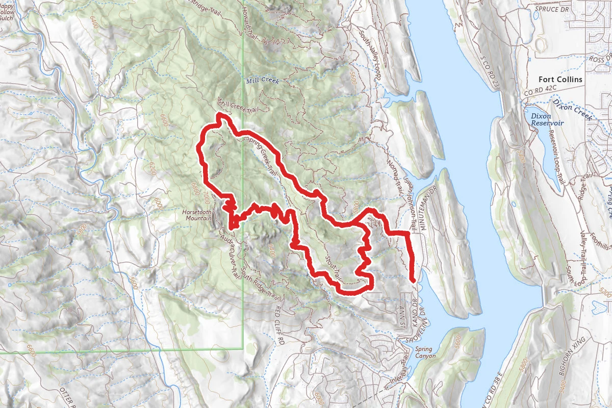 Horsetooth Mountain Trail