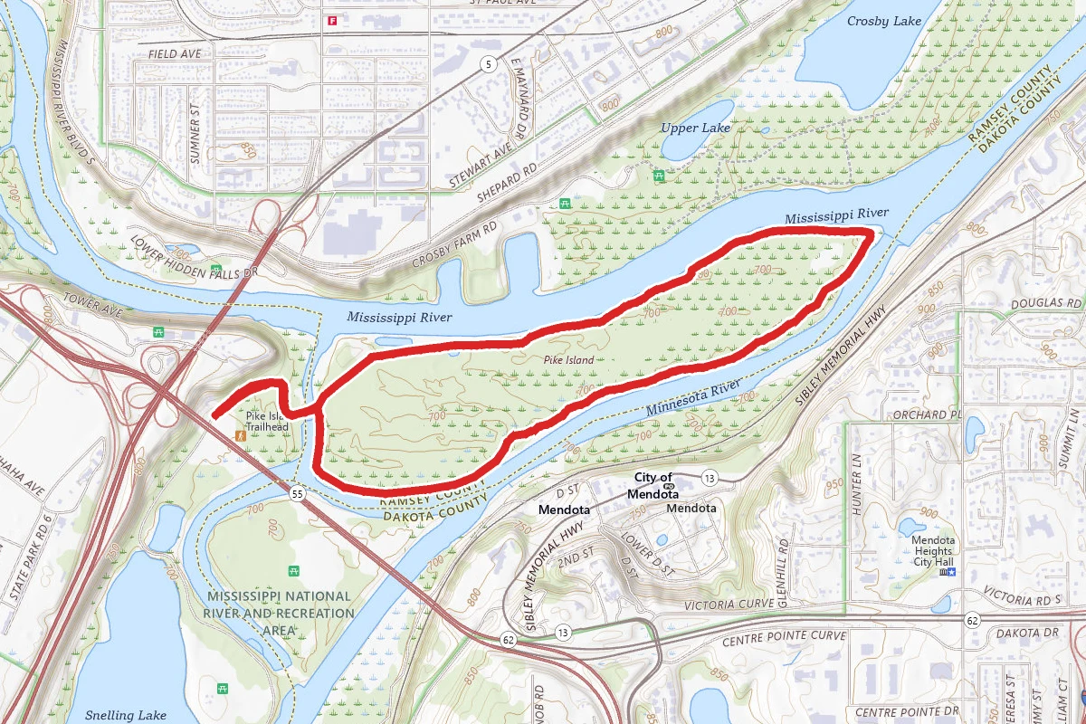 Pike Island Loop