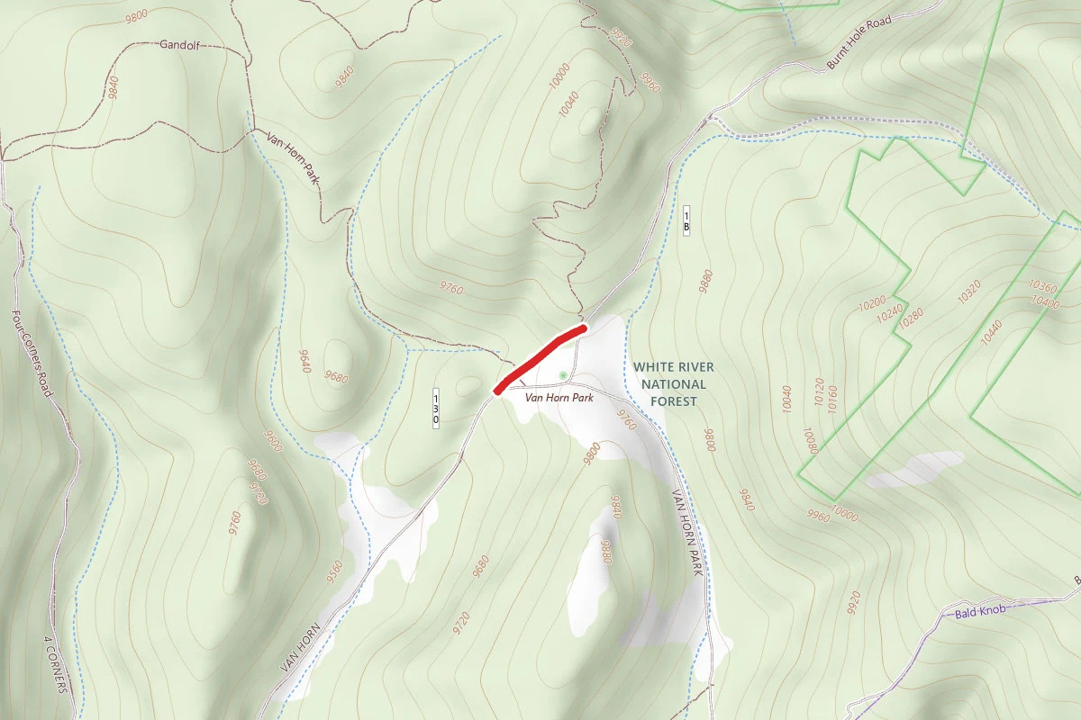Upper Hunter Creek Trailhead to Mcnamara Trail