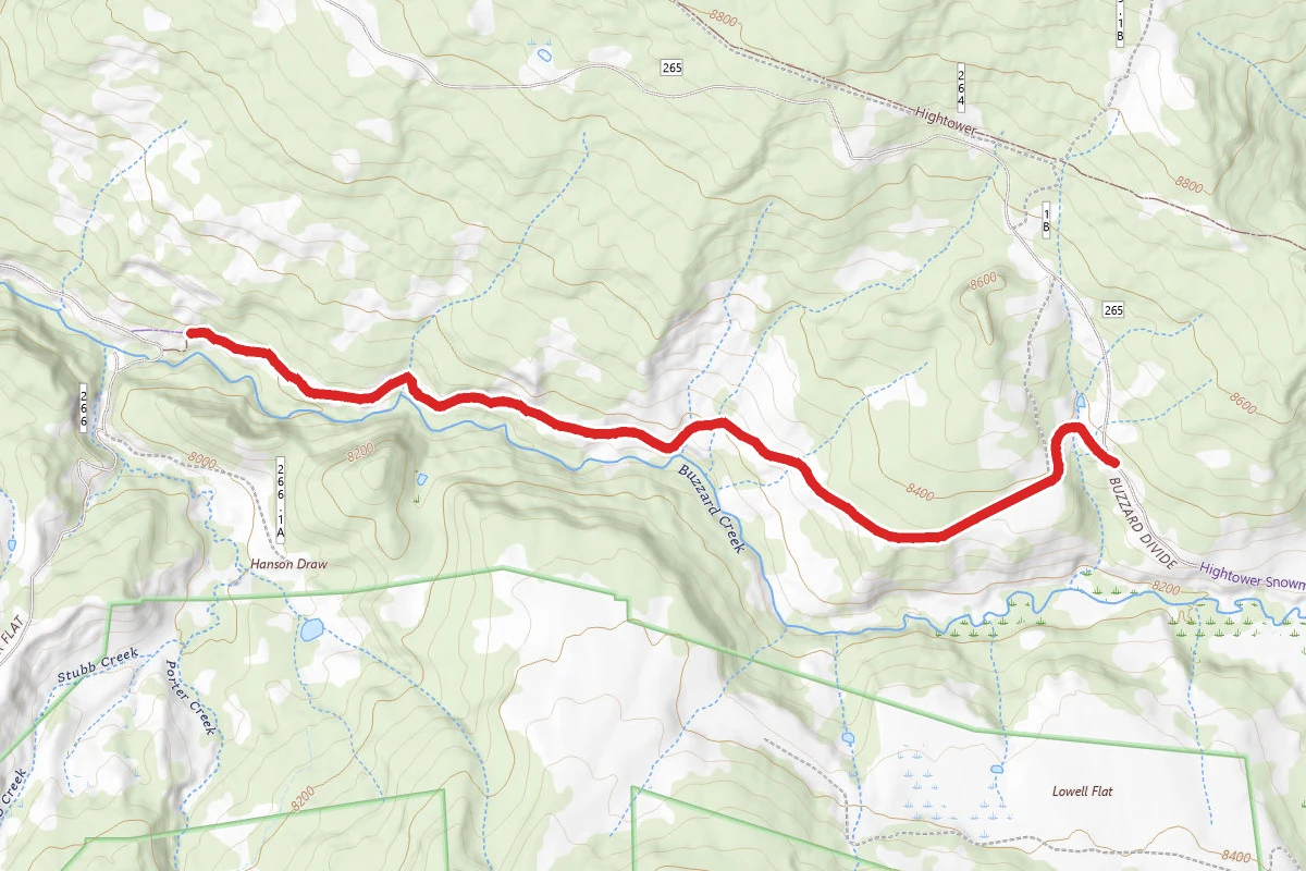 Buzzard Cutoff Trail