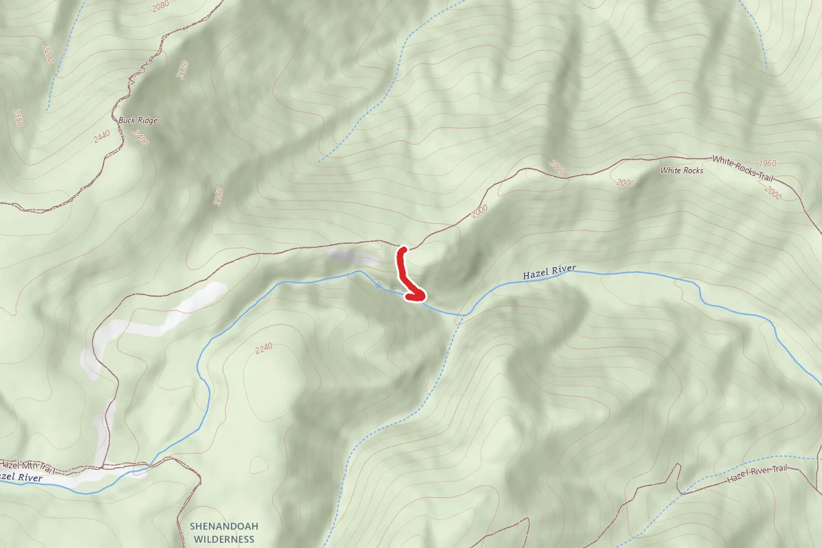 Cave/Falls Spur Trail