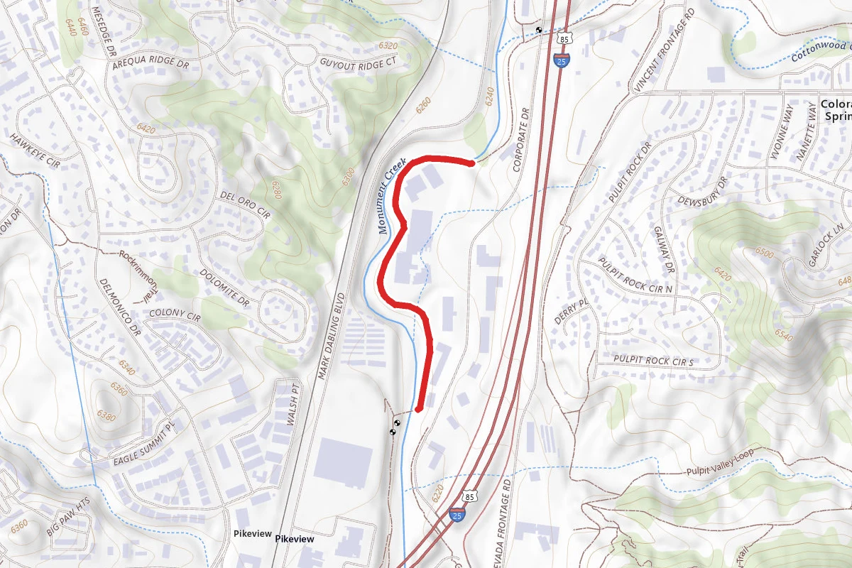 Pikes Peak Greenway Trail