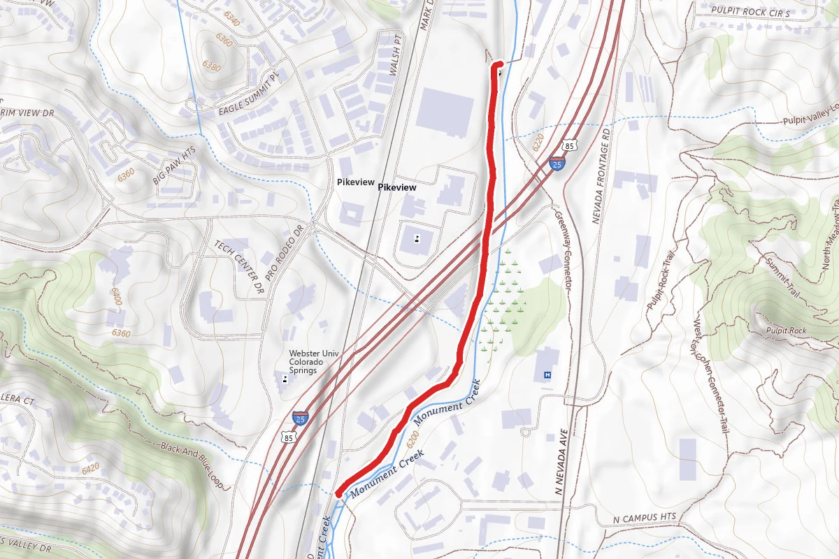 Pikes Peak Greenway Trail