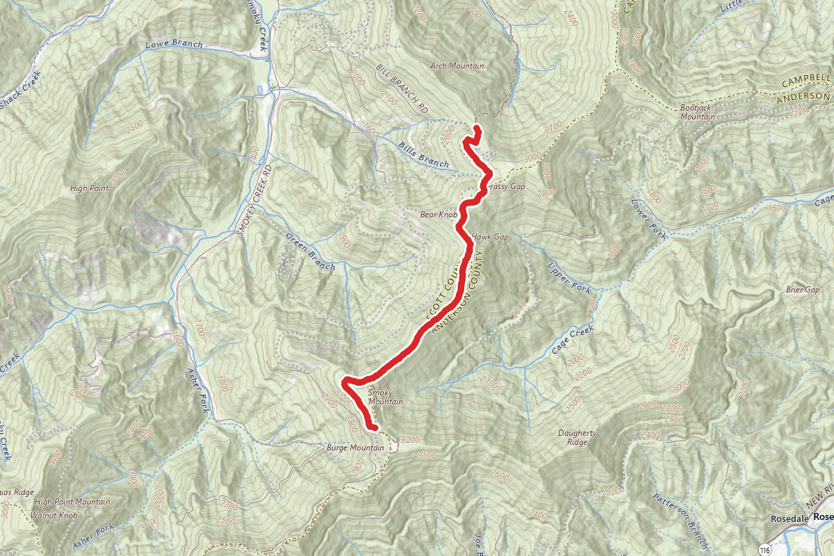 Justin P. Wilson Cumberland Trail State Park