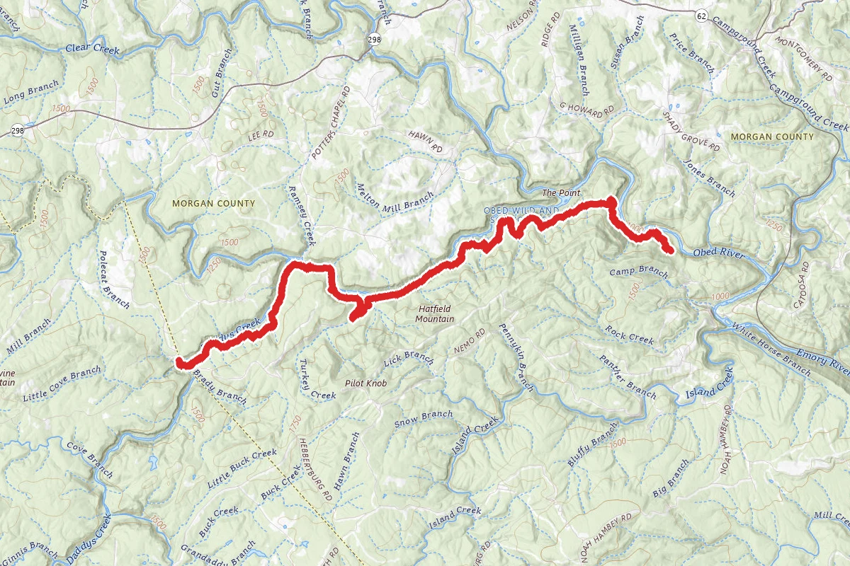 Justin P. Wilson Cumberland Trail State Park