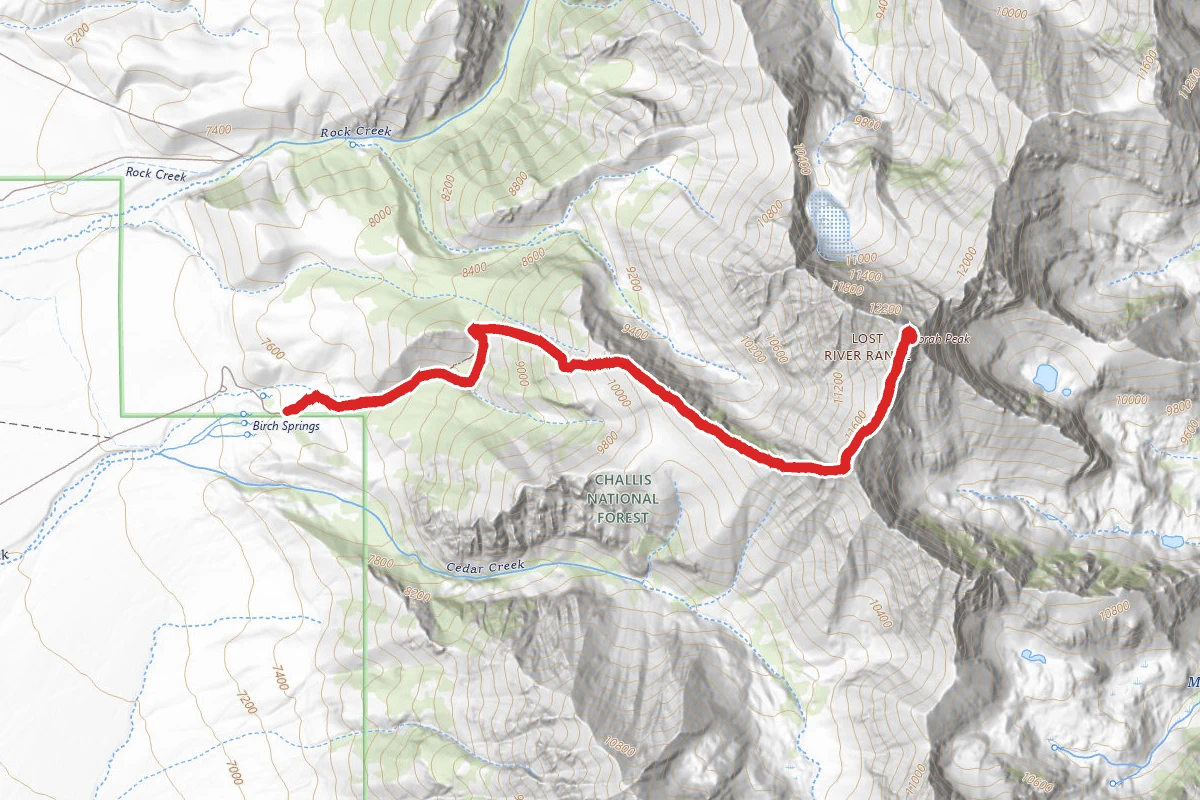 Mount Borah Trail