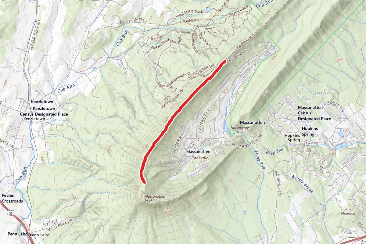 Massanutten Mountain Trail